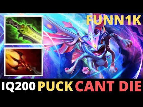 IQ 200 FUNN1K [BUFFED PUCK IS SO STRONG] | 7.23B DOTA 2 NEW PATCH | OUTLANDERS UPDATE
