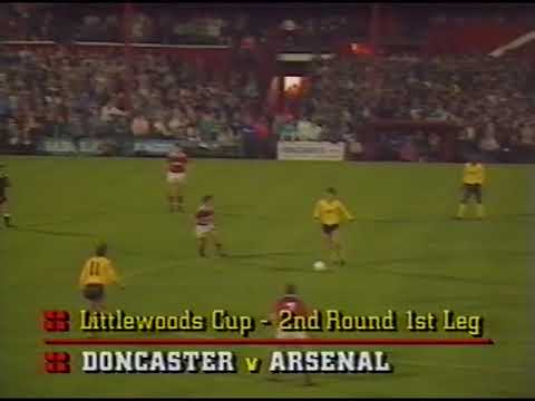 1987-88: Doncaster Rovers 0-3 Arsenal (League Cup)
