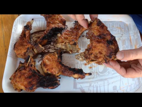 Свиные ребрышки по рецепту Гордона Рамзи и шашлык.Первое видео