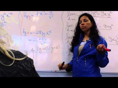 Derivadas parciais pela definição