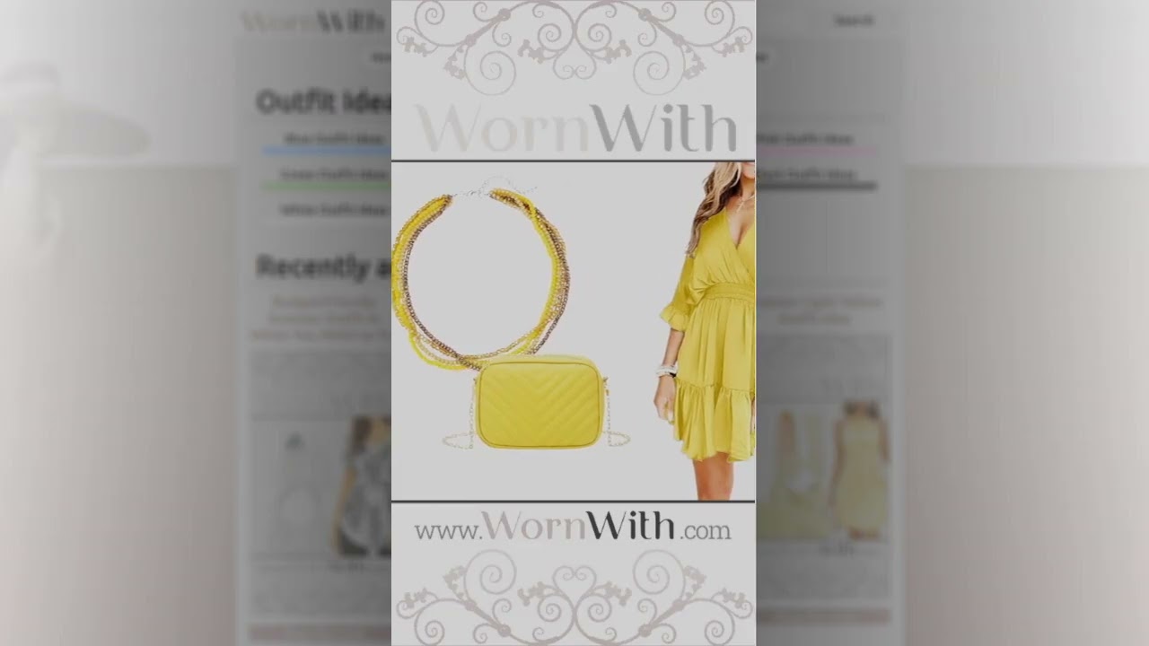 Yellow Cute Outfit Idea to Try this Summer Summer Trendy Yellow Outfit Idea