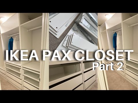 IKEA Pax Wardrobe Part 2 | Build With Me & Closet Installation | Faith Love Life & Style | REPLAY