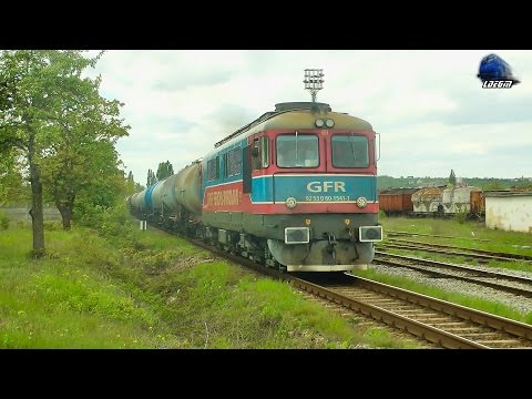 060-DA 60-1541-1 cu/with Naveta de Cazane GFR Tanker Train in Oradea Est Triaj - 24 April 2017