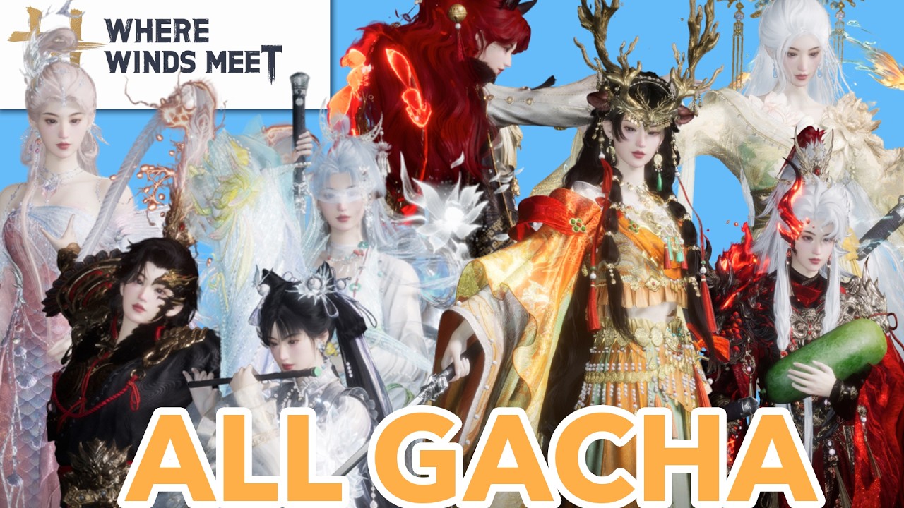 Future Gacha Skins of Where Winds Meet (as of April 2026 CN Server)