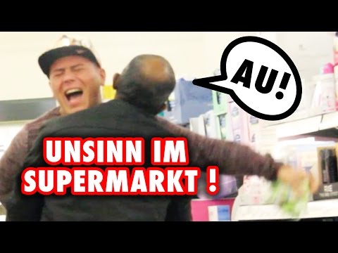 LEUTE IM SUPERMARKT PRANKEN !!!