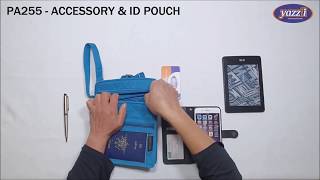 PA255 Accessory & ID Case | Yazzii Travel Bags