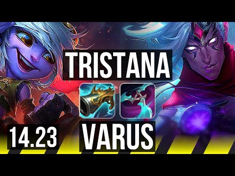TRISTANA & Lulu vs VARUS & Braum (ADC) | Legendary | NA Grandmaster | 14.23