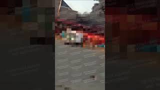 Російська атака на Житомир: після вибухів на Крошні виникла пожежа