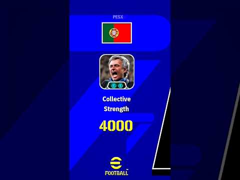 José Mourinho Legend Squad 🥶🔥 #efootball2025 #efootball