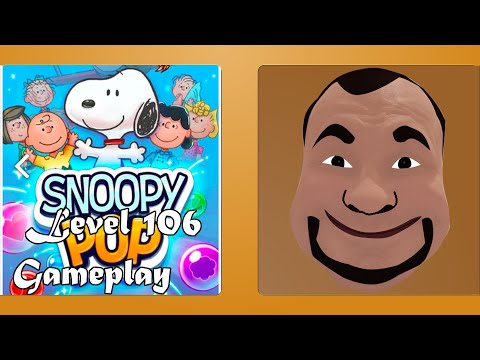 Snoopy Pop 2020 🐶 - Bubble Shooter Level 106 by Jam City Gameplay #106 ✅