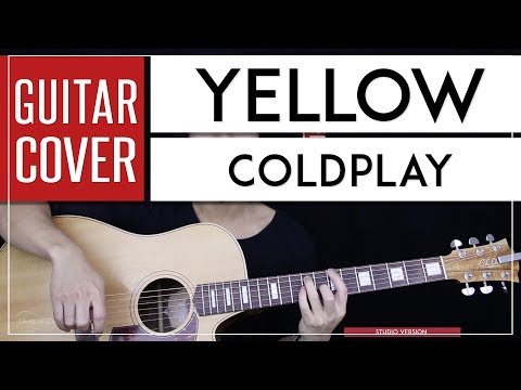Yellow Guitar Cover Acoustic - Coldplay 🎸 |Tabs + Chords|