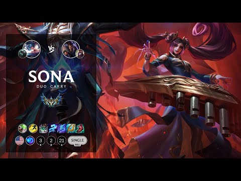 Sona Bot vs Draven - NA Challenger Patch 12.15
