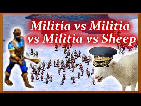 Age of Darkness 2 - Militia Massacre - Random AoE2 game highlights