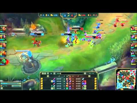 Amazing thresh save his Carrier