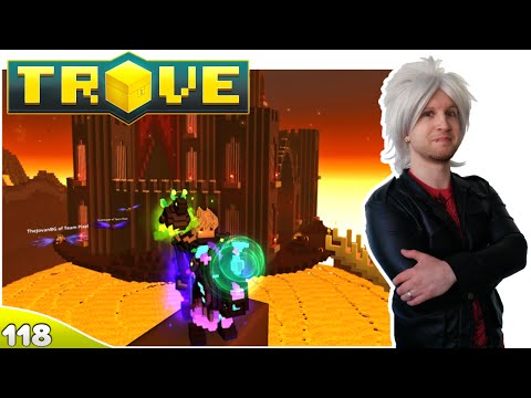 Scythe Plays Trove ✪ LAVA RUNNER CASTLE! #118