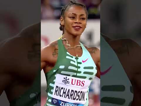 US Flash Sha Carri Richardson Winning World Championship#shacarririchardson  #shorts