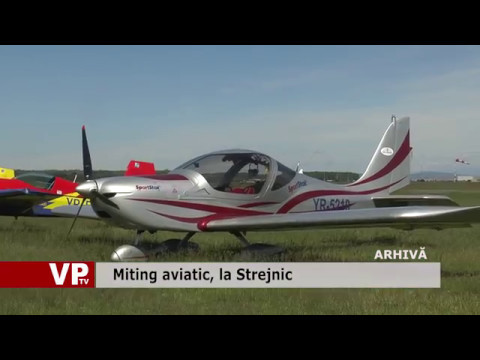 Miting aviatic, la Strejnic
