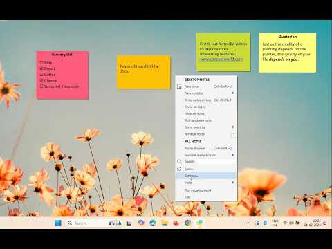 Getting started with Notezilla
