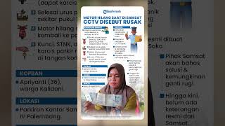 Motor Hilang saat Bayar Pajak di Samsat, CCTV Disebut Rusak