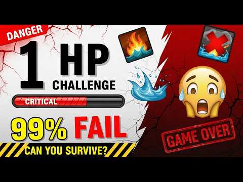 Can You Survive With Only 1 HP? 😵 99% FAIL This Brutal Quiz | Survival Test 2026