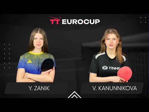 15:55 Yulianna Zanik - Vasylysa Kanunnikova 02.06.2024 TT Euro.Cup Women Ukraine Star. TABLE 3