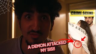 Download lagu THE NIGHT A DEMON ATTACKED MY SISTER.. (Haunted Hotel) mp3