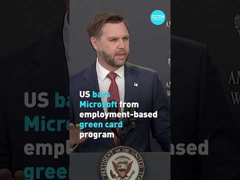 US bars Microsoft from employee-based green card program
