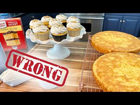 You're Doing It All Wrong - How To Make Boxed Cake Mix