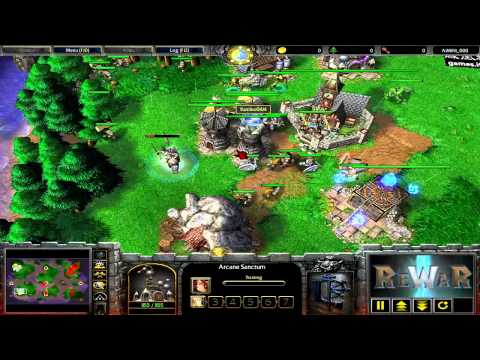 Alice(NE) vs Yumiko(HU) - Game 1 - WarCraft 3 gameplay - RN619