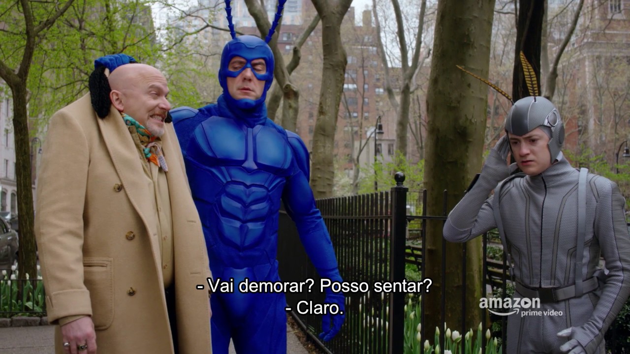 Trailer oficial de The Tick - O Carrapato (Série Clássica Original)