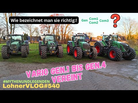LohnerVLOG#540 Fendt Vario Gen1 bis 4 Aufklärungsvideo I Wie ist die Bezeichnung: Com1/2/3 AdBlue?