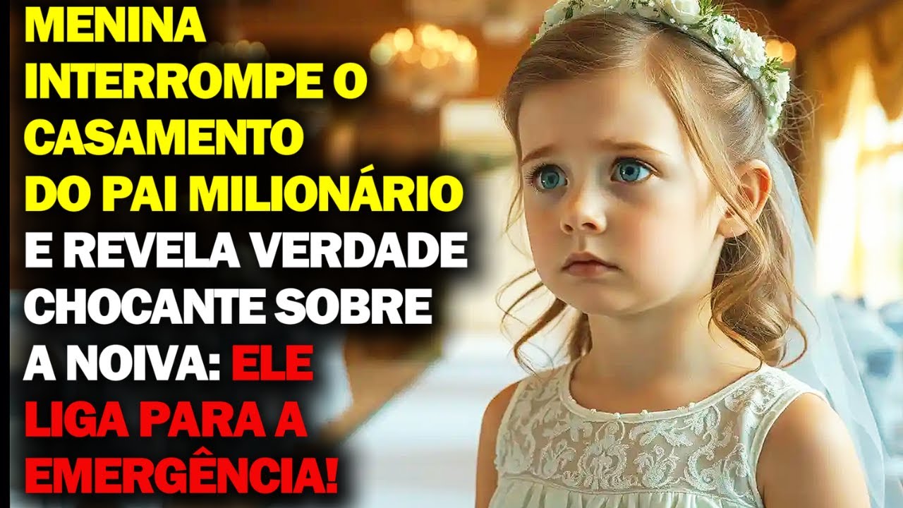 GAROTINHA INTERROMPE CASAMENTO DO PAI E REVELA VERDADE CHOCANTE SOBRE A NOIVA!