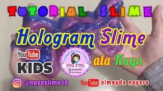 Wow Dari Hologram Slime bisa jadi Galaxy Slime loh