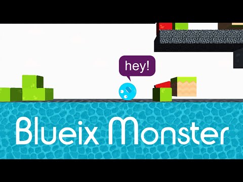 Blueix monster run video