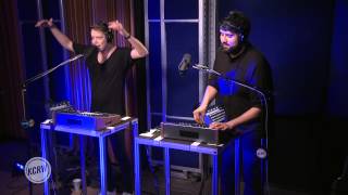 Digitalism performing "Second Chance" Live on KCRW
