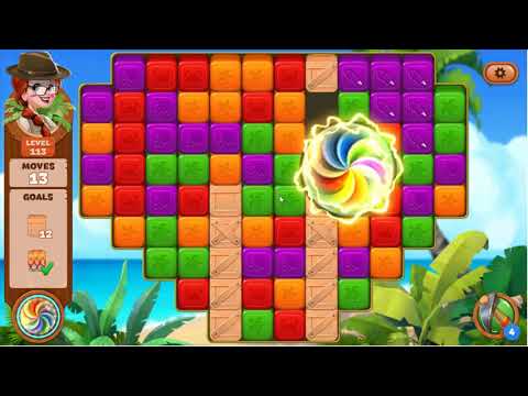 Lost Island Blast Adventure Level 113 - No Boosters