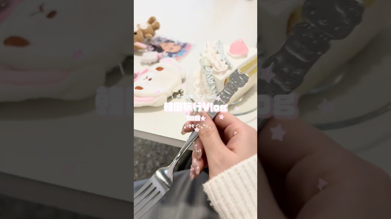 韓国旅行vlog1日目𐙚 ⋆˚.⋆