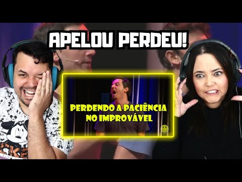 Improvisadores Perdendo a Paciência no Improvável COMPILADO BARBIXAS! ‹ REACT ›