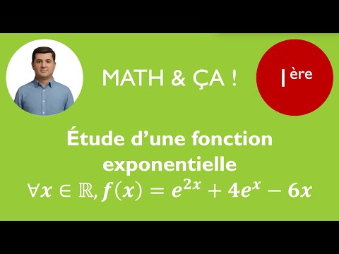 Étude d'une fonction exponentielle
