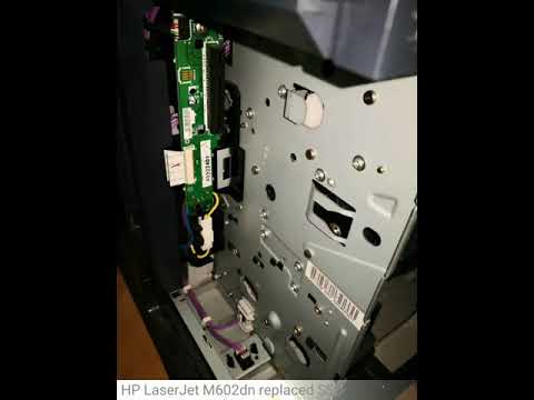 Error 98.00.0C HP LaserJet Enterprise 600 Printer M602dn