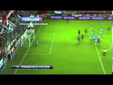 Gol de Pizzini  Belgrano 0   Independiente 1  16 avos  de Final  Copa Argentina  Fútbol Para Todos
