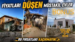 🔥 KİMSE FARK ETMEDEN FİYATI DÜŞEN MÜSTAKİL EVLER! + BONUS İLAN DENİZE 
