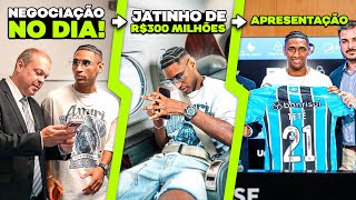 PASSEI 24 HORAS COM UM JOGADOR ATÉ SER APRESENTADO!