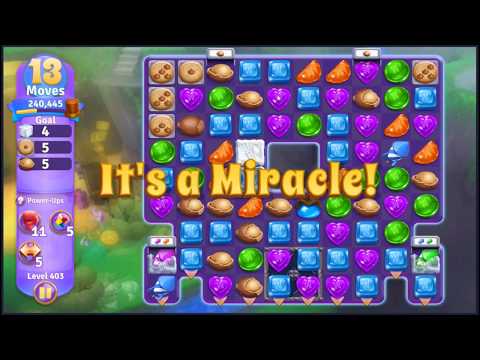 Wonka's World of Candy Level 403 - NO BOOSTERS + FULL STORY 🍫 | SKILLGAMING ✔️