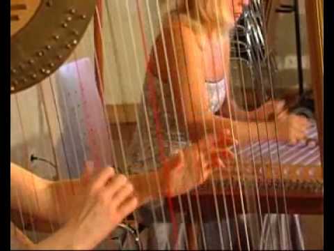 Cymbal (Dulcimer, Santur, Hackbrett) + Harfe 2