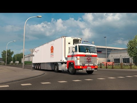 Euro Truck Simulator 2 Scania 140-141 V8 sound mod