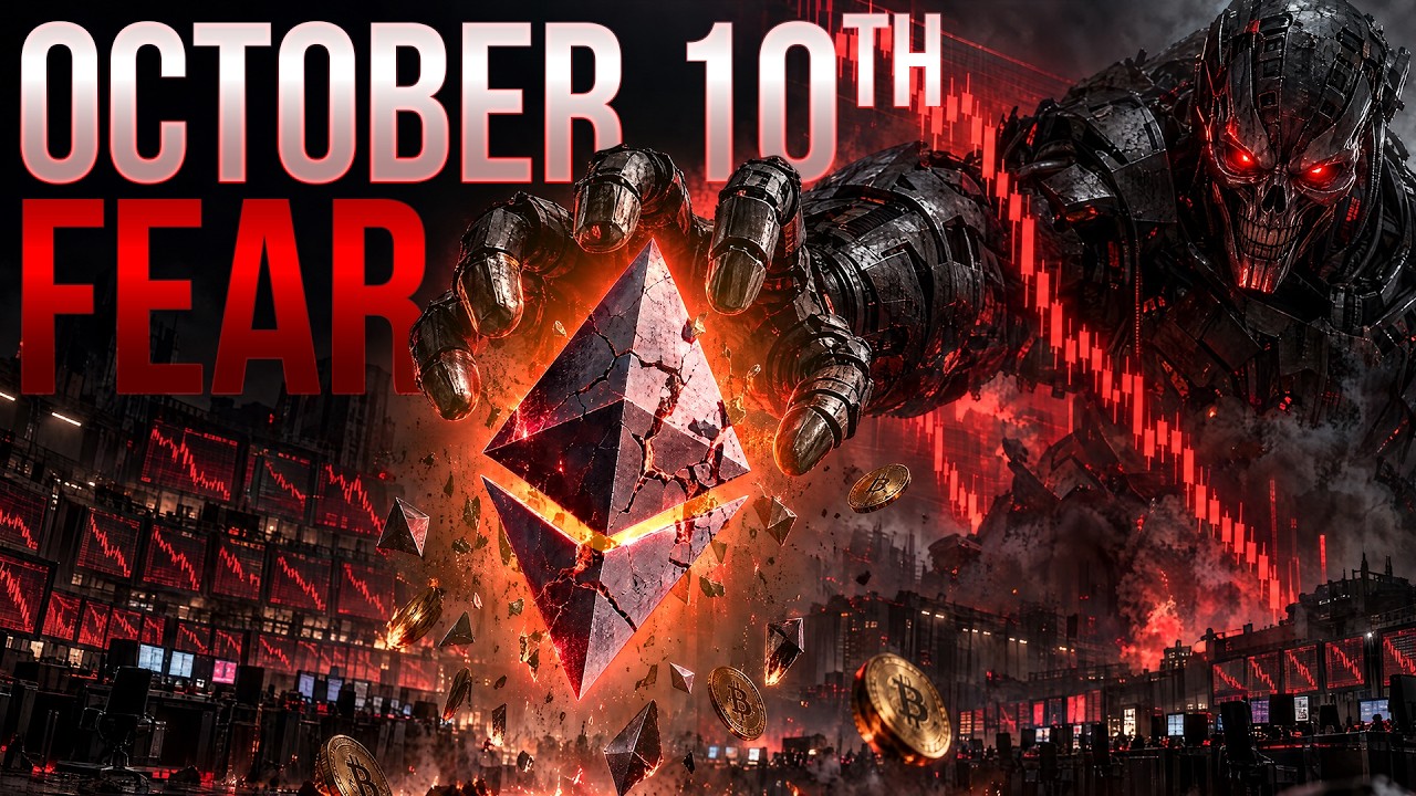 Institutions Panic📉October 10th Crash Anniversary