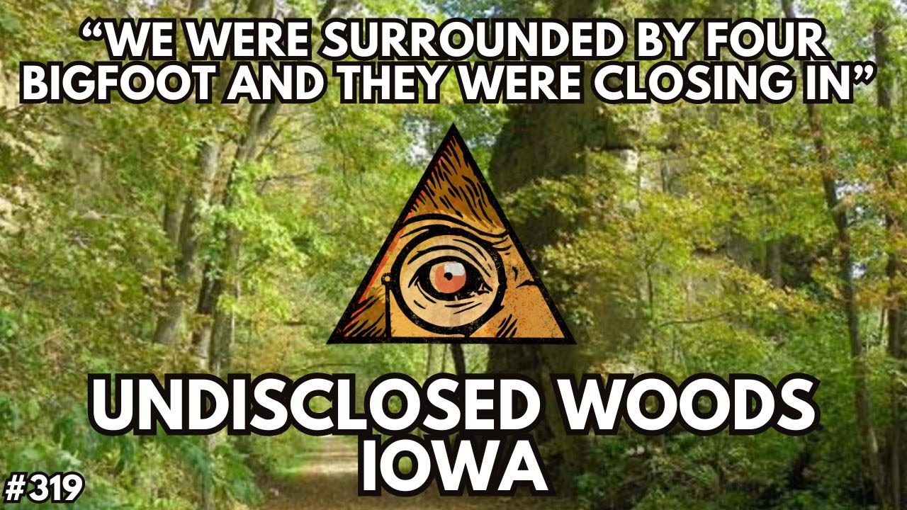 “We were chased out of the Iowa woods by four Bigfoot”