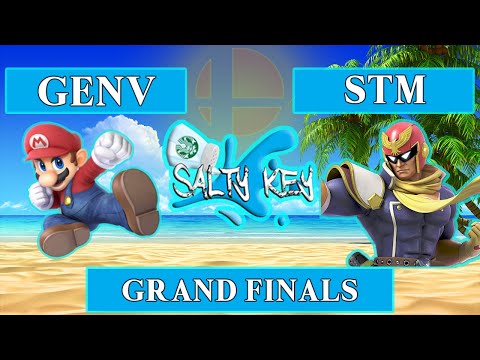 GENV (Mario, Kirby) vs STM (Captain Falcon) - Grand Finals - Salty Key #205 - SSB Ultimate