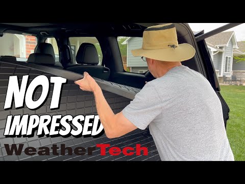 WeatherTech Cargo Liner: Not Impressed